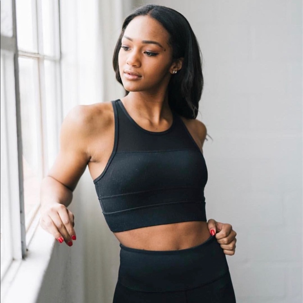 Black Zyia Allstar sports bra